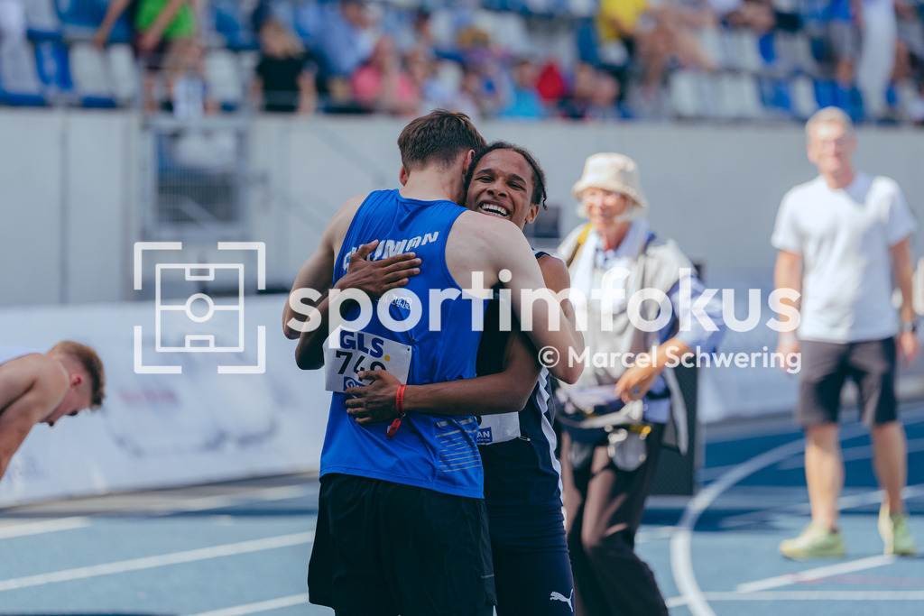 Deutsche Meisterschaften U20 / U16 2026 | Magnus Skupin-Alfa, LG Offenburg, 13, Nikolas Raeth, SV Union Salzgitter, 749, 400 Meter Hürden, Finale, Deutsche Meisterschaften der U20 &amp; U16 2026, Lohrheidestadion Bochum-Wattenscheid, 12.07.2026. Foto: Marcel Schwering / sportimfokus - Realisiert mit Pictrs.com