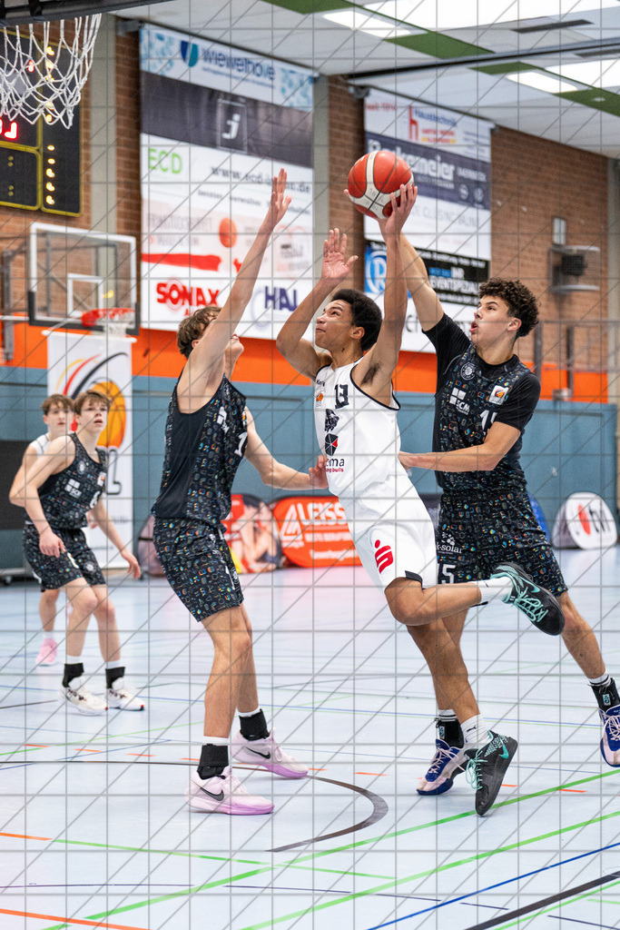 JBBL 24/25 | 23.11.2024 | Charisma Young Bulls vs. UBC Münster  | JBBL 24/25 | 23.11.2024 | Charisma Young Bulls vs. UBC Münster - - - - - CREDIT, www.bullenfotos.de, Martin König, Hörner Weg 40, D-49078 Osnabrück, +4917663732967, Nutzung und Weitergabe nur zu den vereinbarten Zwecken. Presseanfragen an Urheber. Alle Rechte beim Urheber. - - - - - - Realisiert mit Pictrs.com