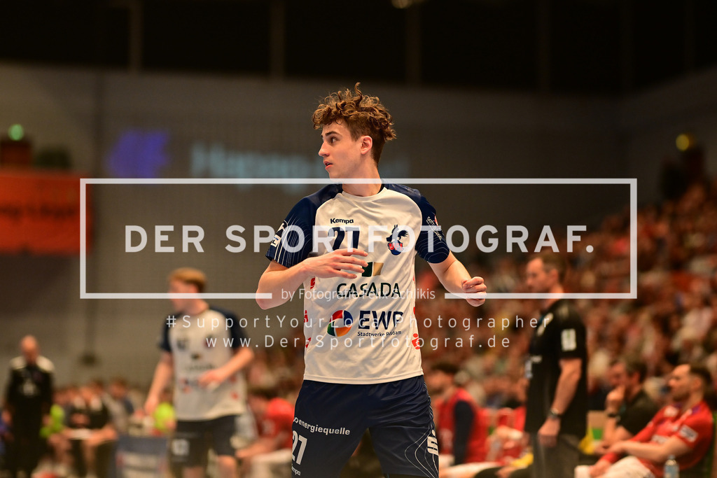 Handball I Herren I Saison 2024-2025 I Bundesliga I 25. Spieltag I HSV Hamburg - 1. VfL Potsdam I 03.04.2025 I 41564 | Der Sportfotograf. - Realized with Pictrs.com