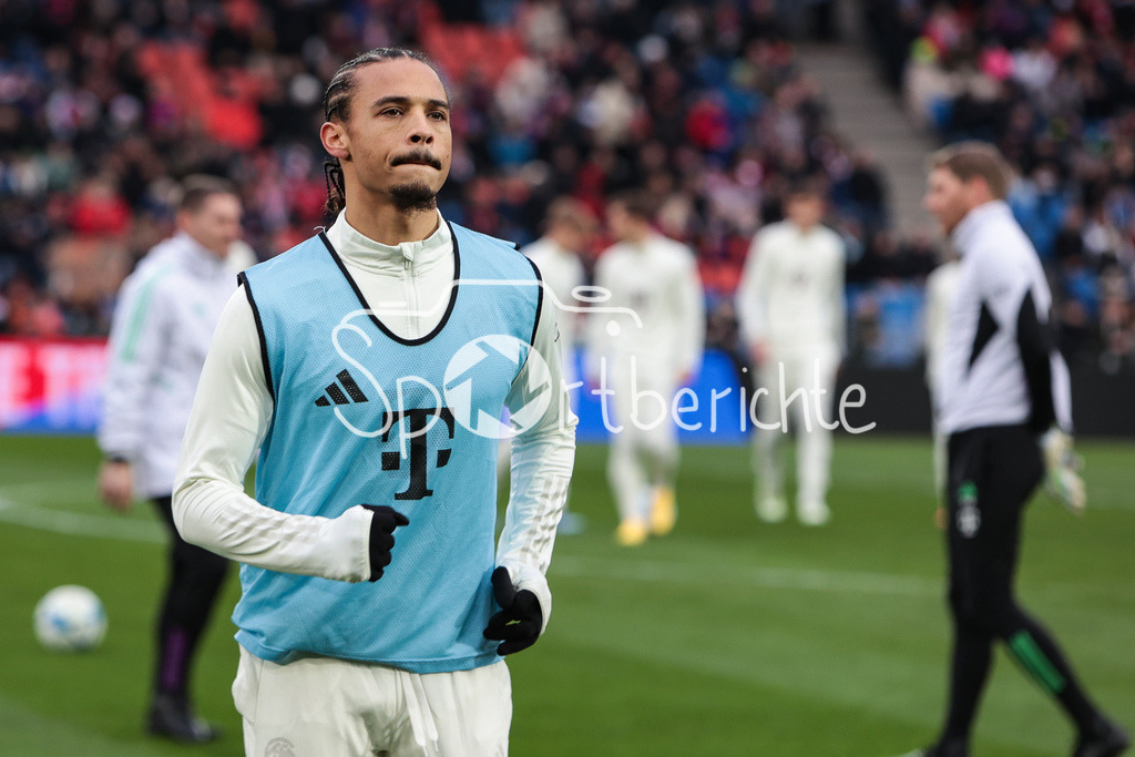 FC Basel - FC Bayern München | Leroy SANE (FCB #10) in Aktion / Freisteller / Einzelfoto