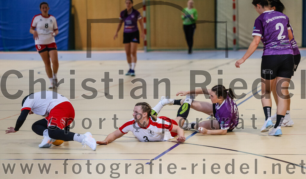 2024-10-13_006_SpVgg_Altenerding_gegen_SC_Freising | Erding, Deutschland, 13.10.2024:Handball, Bezirksoberliga Frauen Altbayern 2024 / 2024, 3. Spieltag, SpVgg Altenerding gegen SC Freising, Endergebnis: 26:35Foto: Christian Riedel / fotografie-riedel.net
