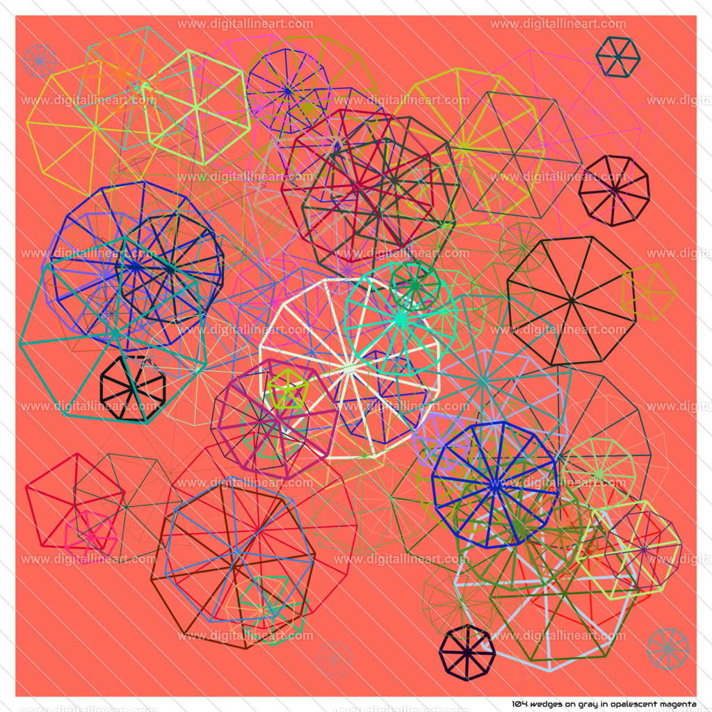 104-wedges-gray-in-opalescent-magenta | digitallineart - Realisiert mit Pictrs.com