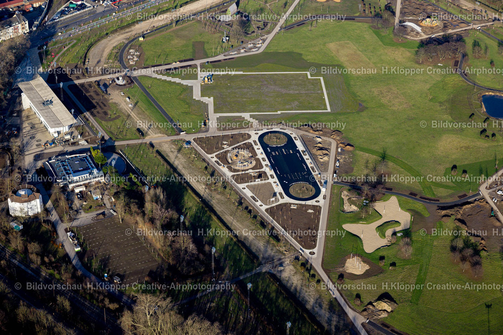 Luftbild Neuss-8948 | Luftbildfotografie Umbauarbeiten am Gelände der ehemaligen Rennbahn in Neuss im Bundesland Nordrhein-Westfalen, Deutschland - Realisiert mit Pictrs.com