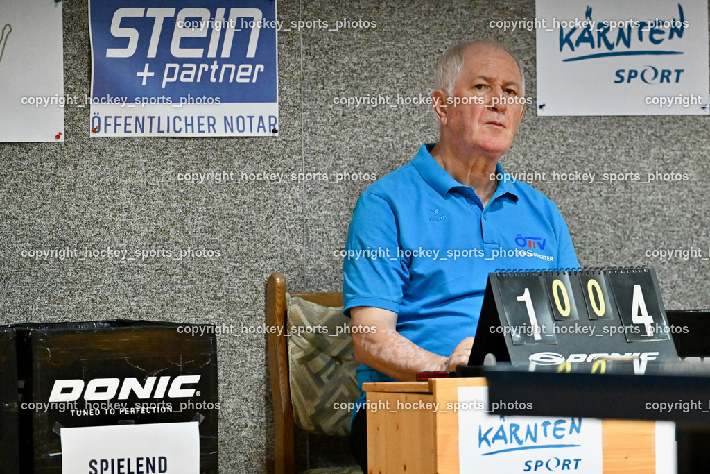 SCO Ossiachersee Bodensdorf vs. SU Spk. Kufstein | German Valentin Pichler Referee, SCO Ossiachersee Bodensdorf vs. SU Spk. Kufstein, SCO Ossiachersee Bodensdorf vs. SU Spk. Kufstein am 04.10.2024 in Bodensdorf (SCO Halle Bodensdorf), Austria, (Photo by Bernd Stefan)