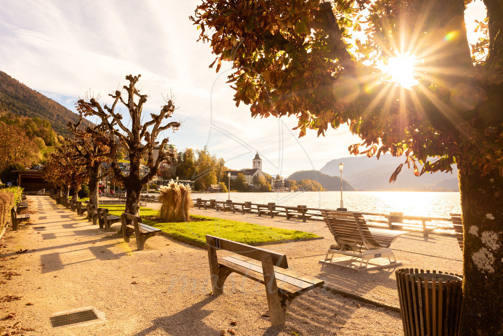 Herbst am Wolfgangsee | Ihre Fotografin im Lungau, ihre Fotografin im Mostviertel, Wandbilder Onlineshop, Imagefotos für Ihr Unternehmen,  - Realisiert mit Pictrs.com