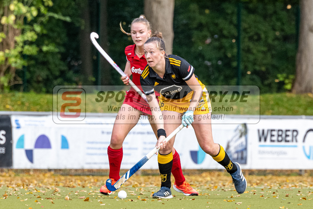 SFE_20221008_0058 | 1. Bundesliga Hockey Damen Rot-Weiss Köln - Harvestehuder THC am 08.10.2022 in Köln (KTHC Stadion Rot-Weiss Köln Tennis and Hockey Club), Photo: Stephan Fehrmann 2022 (Sports-Gallery),Laura Saenger ( Harvestehuder THC #8)