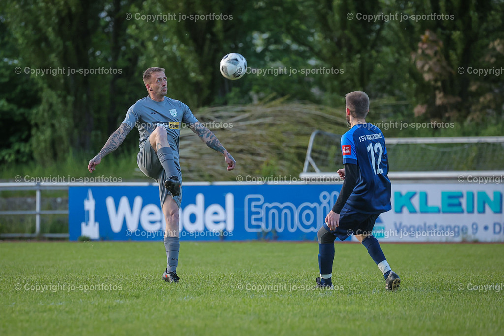 BQ3I6173 | 17.05.2023; Kreisliga C Dillenburg; Rasenplatz Dillenburg; SSV Dillenburg II - FSV Nanzenbach; Ergebnis: 2:2 (0:1)