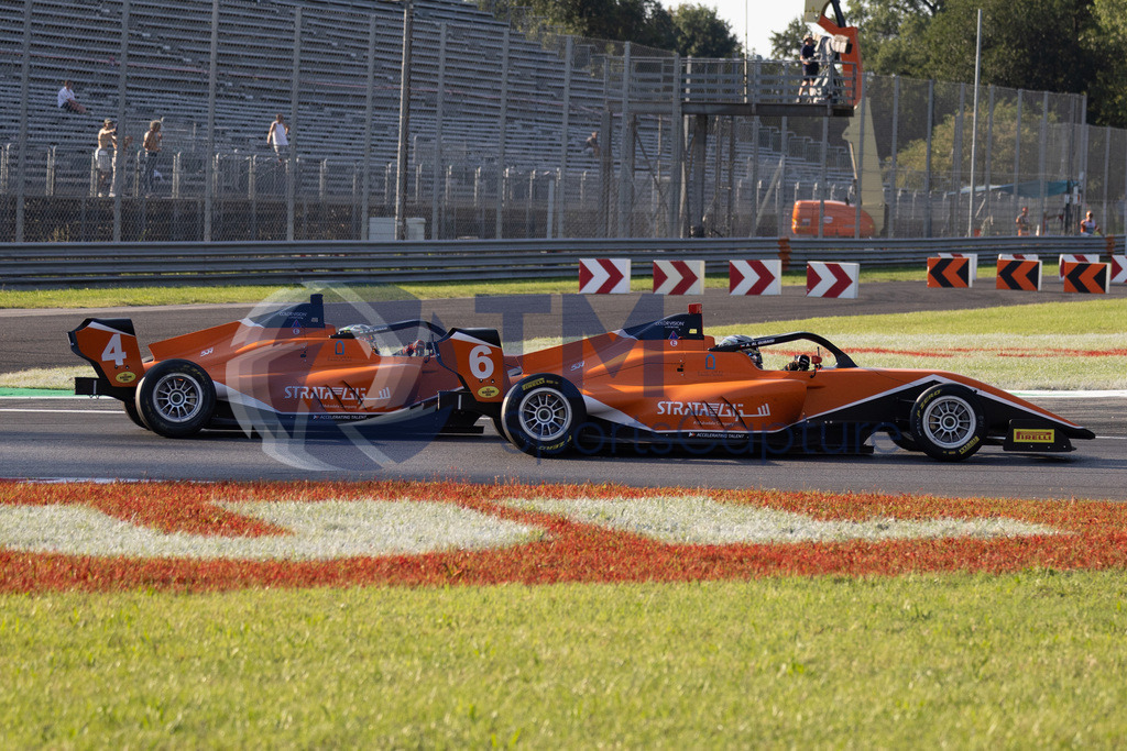 Trainproduction-20230708-0232 | MONZA,ITALY,08.Jul.23 - MOTORSPORTS - F1 Academy 2023, Autodromo Monza. Image shows Amna al Qubaisi (UAE/ MP Motorsport) and Hamda al Qubaisi (UAE/ MP Motorsport).  Photo: Trainproduction / Matthias Trinkl