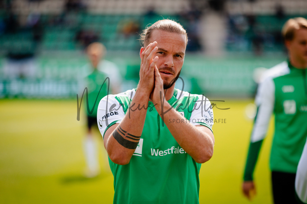 2. Bundesliga, Saison 2025/26, 5. Spieltag : SC Preußen Münster - Fortuna Düsseldorf | Münster, 14.09.2025: 2. Bundesliga, 5. Spieltag, SC Preußen Münster gegen Fortuna Düsseldorf im LVM-Preußenstadion in Münster. Foto: sportfotografie.ms | Markus Paletta - Realisiert mit Pictrs.com