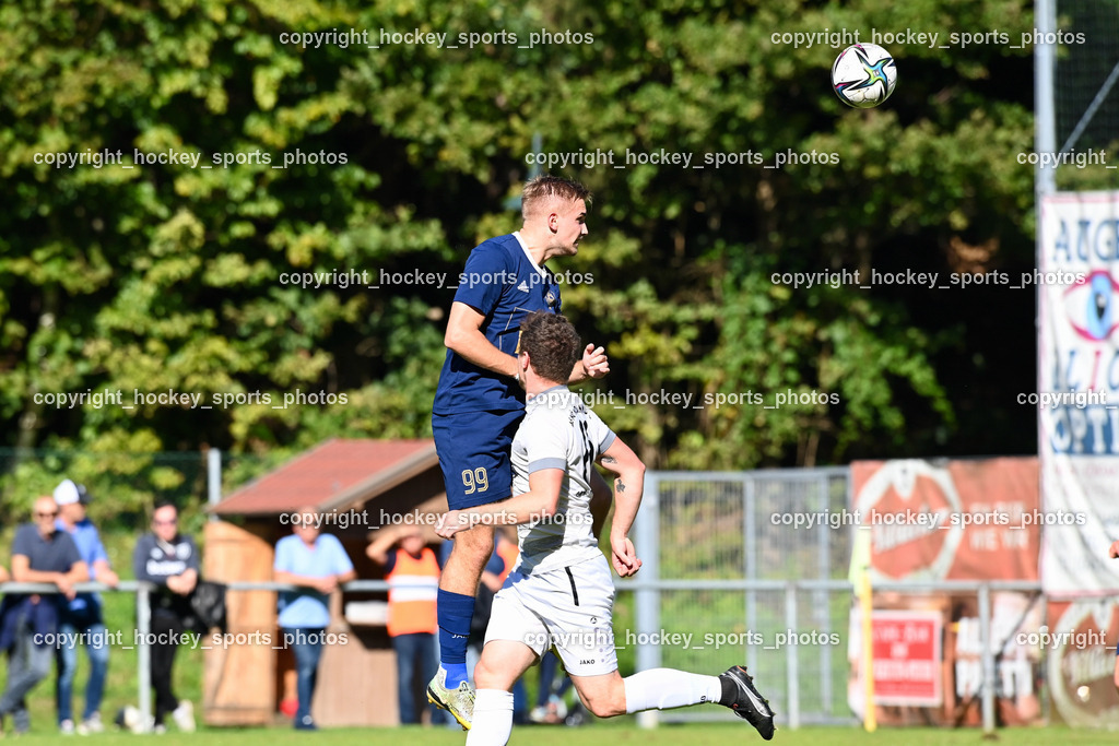 ATUS Velden vs. ASKÖ Köttmannsdorf 7.10.2023 | #99 Luca Alexander Pollanz ATUS Velden, ATUS Velden vs. ASKÖ Köttmannsdorf 7.10.2023, ATUS Velden vs. ASKÖ Köttmannsdorf am 07.10.2023 in Velden (Wald Arena Velden), Austria, (Photo by Bernd Stefan)