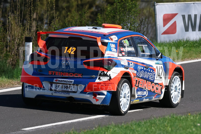 FIA European Hill Climb Championship – Rechberg 2026    | FIA European Hill Climb Championship at Rechberg, held from 24 to 26 April 2026 near Tulwitz, Styria, Austria. The image shows Markus STEINBOCK (AUT) Hyundai i20 R5.     