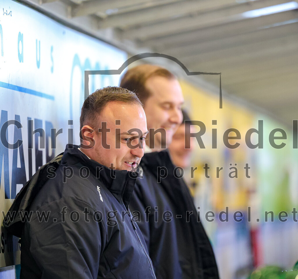 2025-09-14_014_TSV_Erding_gegen_EC_Peiting | Erding, Deutschland, 14.09.2025:Eishockey, Oberliga Süd 2025 / 2026, Testspiel, TSV Erding gegen EC Peiting, Endergebnis: 2:3Foto: Christian Riedel / fotografie-riedel.net