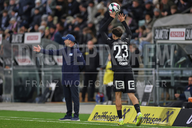 UEFA Europa League 2025/26: SK Sturm Graz vs SK Brann | Graz, Austria, 29.JAN.26 - SOCCER - UEFA Europa League, SK Sturm Graz vs SK Brann Bergen. The image shows Arjan Malic (STU).