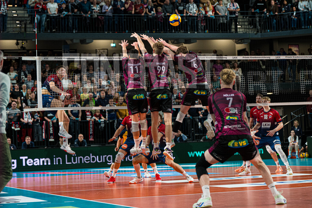 Volleyball I Herren I Saison 2025/2026 I Volleyball Bundesliga I 4. Spieltag I SVG Lüneburg - Energiequelle Netzhoppers KW | CONTRAST ZERØ MEDIA - Realisiert mit Pictrs.com