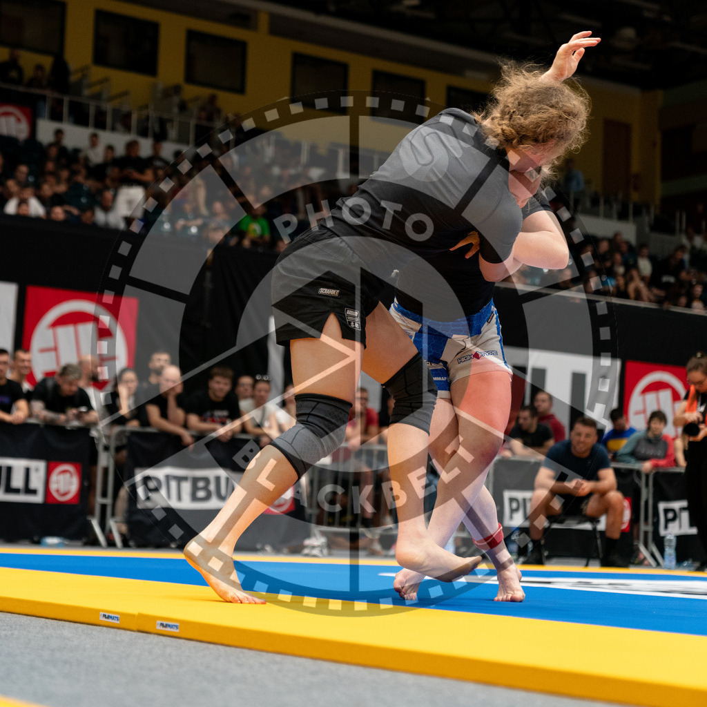 20230916PBB7553 | Fighters compete during the grappling tournement ADCC Trials (European, Middle East and African Championship) in Warsaw, Poland, on September 16, 2023.
