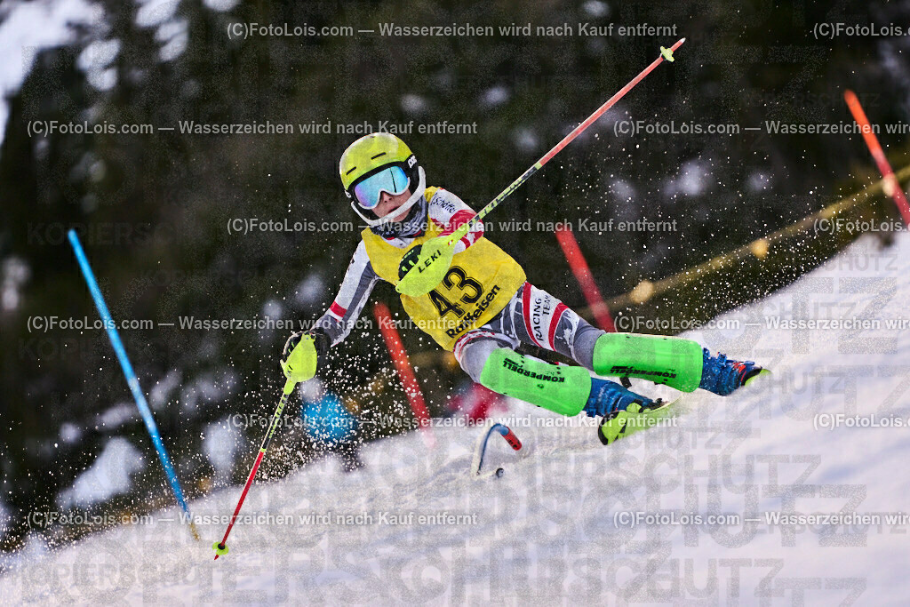 ALP2932_NWC-OAC-Slalom-II DG-I_Hochkar_Brandecker Leo | (C)FotoLois.com, Alois Spandl, NWC+OAC-Schüler-Slalom 1 auf dem Hochkar, Sa 7. Jänner 2023.