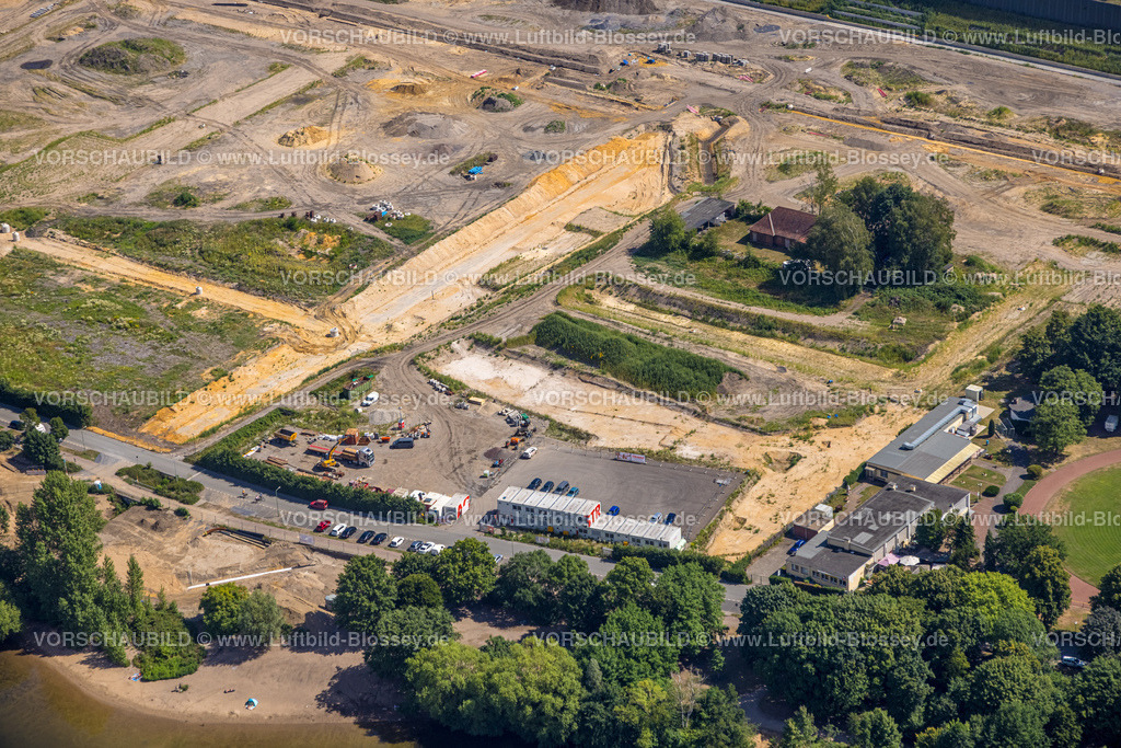 Duisburg220701811 | Luftbild, geplantes Duisburger Wohnquartier am ehemaligen Rangierbahnhof Wedau, Wedau, Duisburg, Ruhrgebiet, Nordrhein-Westfalen, Deutschland