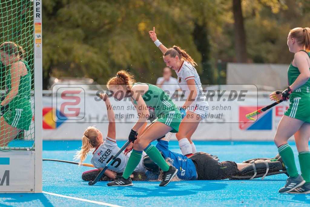 HK_20230713_102198 | Euro Hockey WU18 Germany vs Ireland Championship Girls &amp; Boys am 13.7.2023 CHTC , Krefeld ,