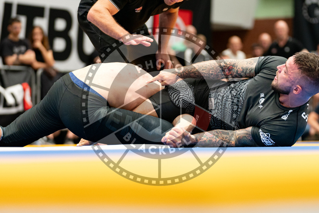 20230916PBB5432 | Fighters compete during the grappling tournement ADCC Trials (European, Middle East and African Championship) in Warsaw, Poland, on September 16, 2023.