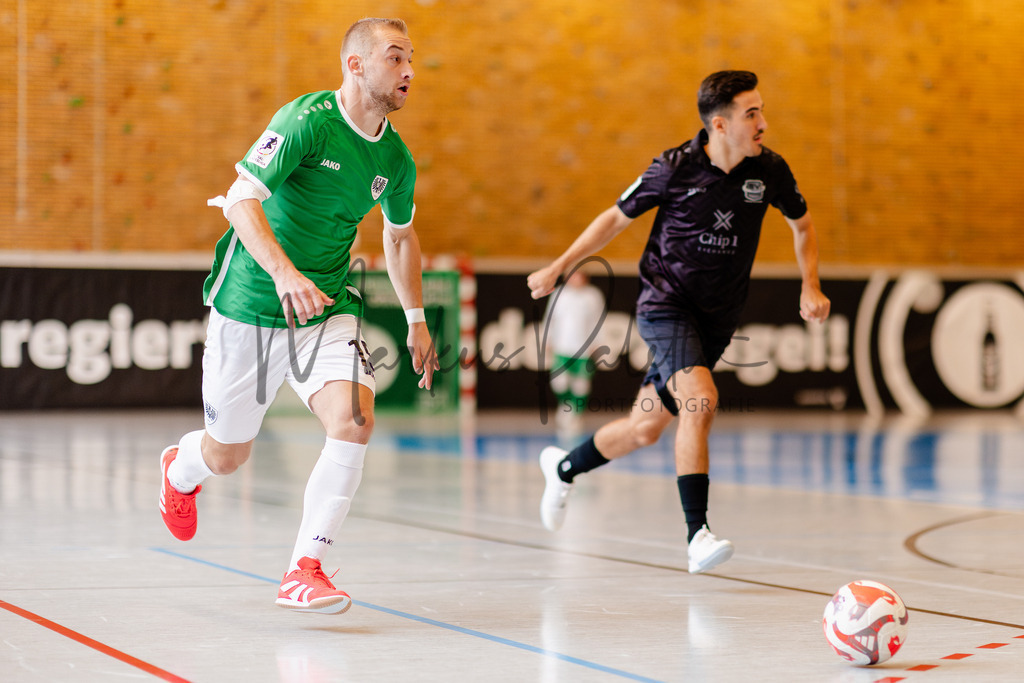 Futsal-Bundesliga, Saison 2025/2026, 4. Spieltag: SC Preußen Münster - SV Pars Neu-Isenburg | Futsal-Bundesliga, Saison 2025/2026, 4. Spieltag, SC Preußen Münster empfängt SV Pars Neu-Isenburg in der Universitäts-Sporthalle in Münster. Foto: sportfotografie.ms | Markus Paletta - Realisiert mit Pictrs.com