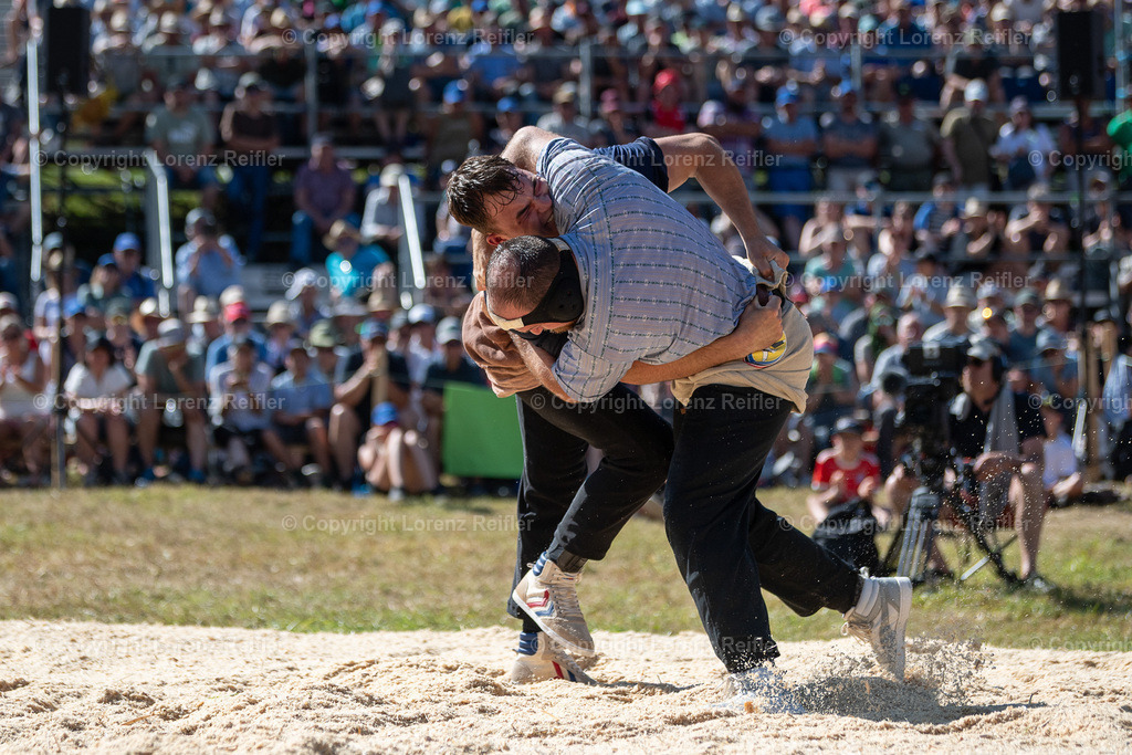 Schwingen -  Schwarzseeschwinget 2025 | Schwarzsee, 22.6.25, Schwingen - Schwarzseeschwinget.