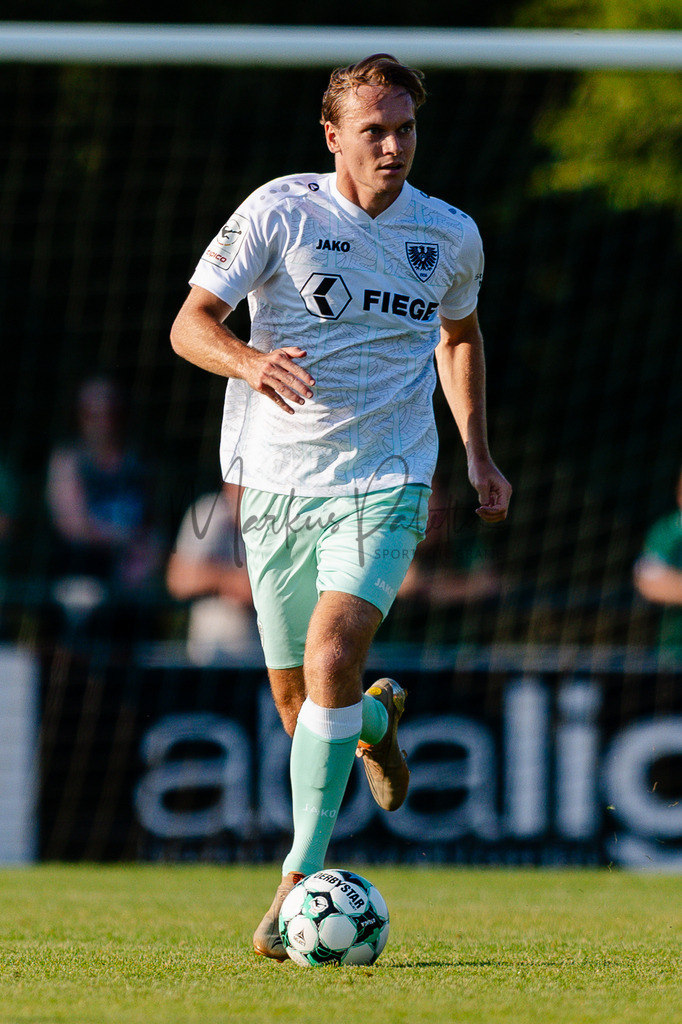 Testspiel, Saison 2026/27: SC Preußen Münster - Kickers Emden | Billerbeck, 10.07.2026: Testspiel, SC Preußen Münster gegen Kickers Emden auf der Anlage des DJK Billerbeck in Billerbeck. Foto: sportfotografie.ms | Markus Paletta - Realisiert mit Pictrs.com