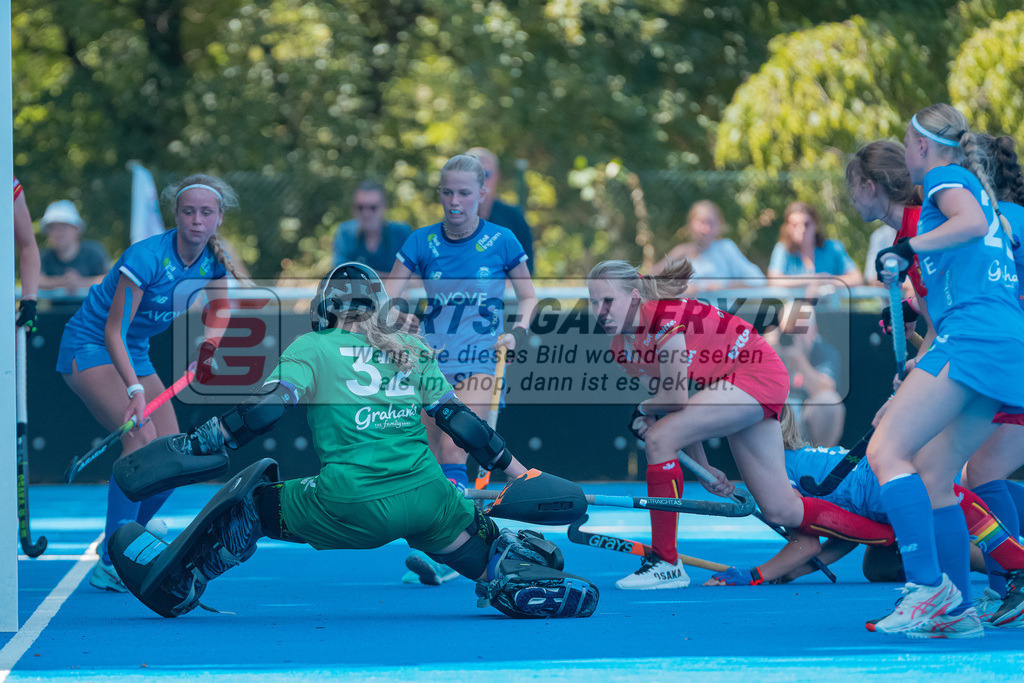HK_20230708_109860 | Euro Hockey WU18 Belgium - Scotland Championship Girls &amp; Boys am 8.7.2023 CHTC , Krefeld ,
