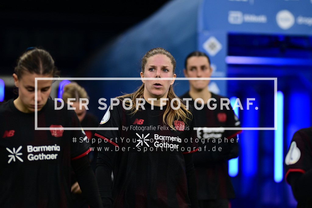 Fußball I Frauen I Saison 2025-2026 I DFB-Pokal I Achtelfinale I Hamburger SV - Bayer 04 Leverkusen I 16602 | Der Sportfotograf. - Realized with Pictrs.com