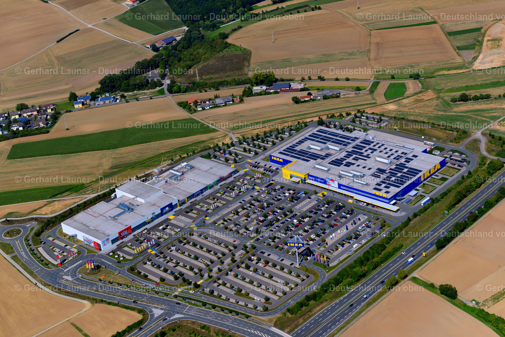 3650202 | WüRZBURG 31.08.2016 Gebäude des Einrichtungshaus - Möbelmarkt IKEA Möbel &amp; Einrichtungshaus Würzburg an der Mainfrankenhöhe im Ortsteil Lengfeld in Würzburg im Bundesland Bayern, Deutschland. Weiterführende Informationen bei: IKEA Verwaltungs GmbH,  INP Ingenieure GmbH,  Ingenieurbüro Paulus GmbH. // Building of the store - furniture market IKEA Moebel &amp; Einrichtungshaus Wuerzburg on Mainfrankenhoehe in the district Lengfeld in Wuerzburg in the state Bavaria, Germany. Further information at: IKEA Verwaltungs GmbH,  INP Ingenieure GmbH,  Ingenieurbuero Paulus GmbH. Foto: Gerhard Launer