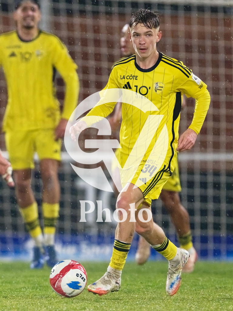 dieci Challenge League - FC Stade Nyonnais v Neuchatel Xamax FCS |  during the dieci Challenge League match between FC Stade Nyonnais and Neuchatel Xamax FCS at Centre sportif de Colovray in Nyon, Switzerland