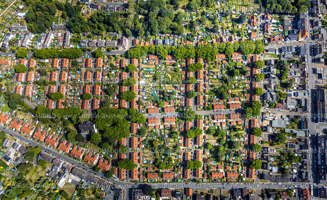 Oberhausen220800735 | Luftbild, Siedlung Stemmersberg, ehemalige Bergarbeitersiedlung, Eisenheim, Oberhausen, Ruhrgebiet, Nordrhein-Westfalen, Deutschland