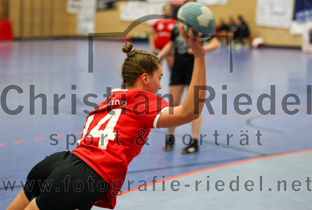 2022-12-04_011_SV_Anzing_gegen_TSV_Uebersee | Anzing, Deutschland, 04.12.2022:
Handball, Bezirksliga 2022 / 2023, 8. Spieltag, SV Anzing gegen TSV Übersee, Endergebnis: 29:24

Elena Holzmann (SV Anzing, #14)

Foto: Christian Riedel / fotografie-riedel.net