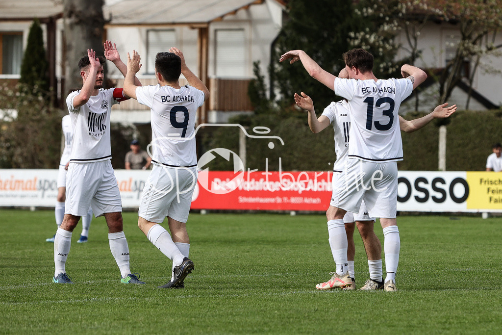 BC Aichach - TSV Friedberg | Jubel nach 4-0