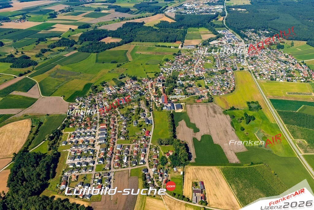 Luftaufnahme von Offenstetten Abensberg Bild- Das Luftbild wurde 2025 vom UL-Flugzeug heraus erstellt ( keine Drohne ) - Hochauflösende Luftaufnahme -Nicht vergleichbar mit Google Maps oder Satelittenbilder- Die Geschenkidee !Mit Lizenz und Bildrechte bestellbar