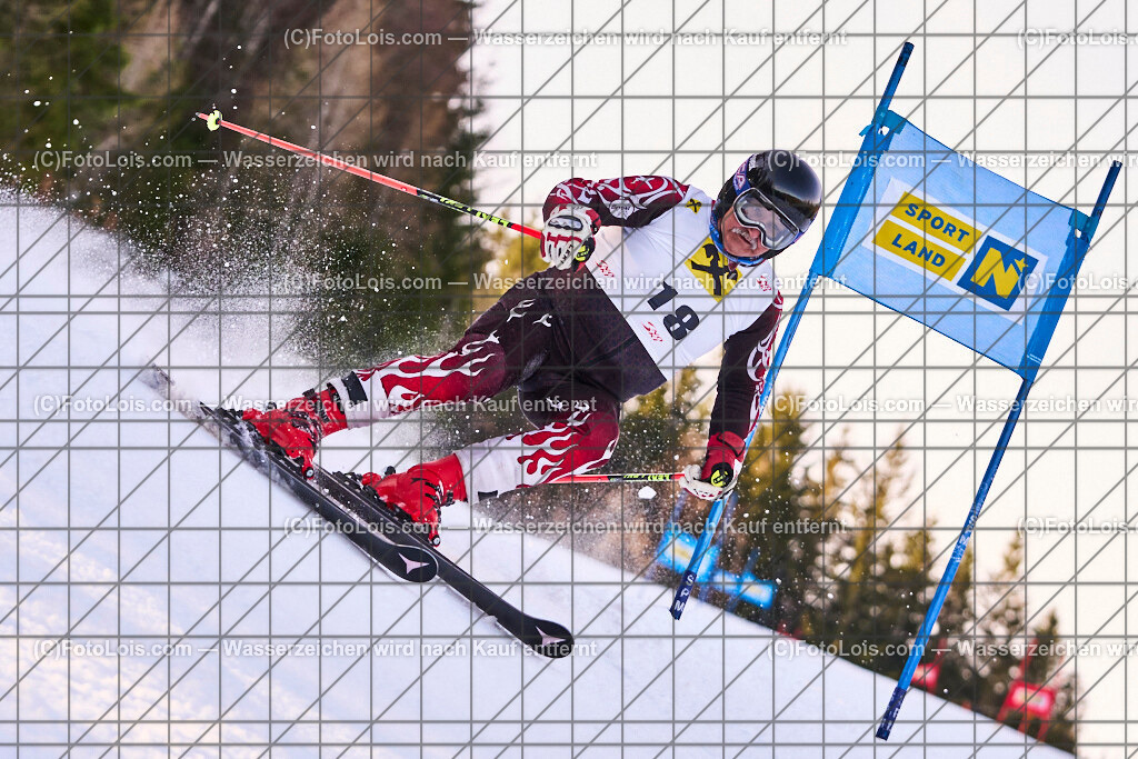 ALP0299_MastersCup-RTL-I_LKHF_Buechsenmeister Rudolf | NÖ Raiffeisen MastersCup, Jugend - Damen - Herren, Riesentorlauf-Rennen 1 auf der Fuchswaldpiste, durchführender Verein: Schiklub Lackenhof, So 9. Februar 2025.