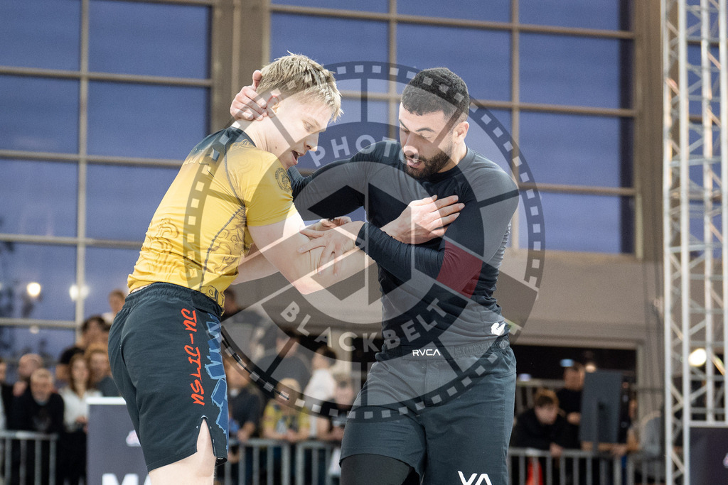 20260214PBB0544 | Fighters compete during the ADCC European Trials  competition day 1 in Belgrade, Serbia, on February 14, 2026.