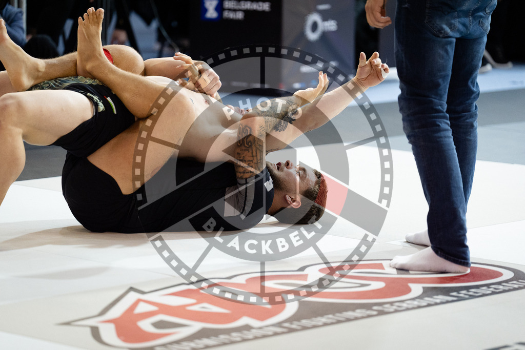 20260214PBB2095 | Fighters compete during the ADCC European Trials  competition day 1 in Belgrade, Serbia, on February 14, 2026.