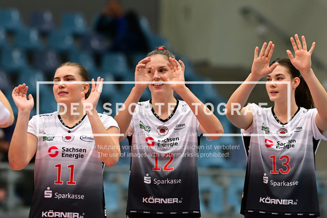Volleyball I Frauen I Saison 2025-2026 I Bundesliga I 5. Spieltag I ETV Hamburger Volksbank Volleys - Dresdner SC I 07544 | Der Sportfotograf. - Realisiert mit Pictrs.com