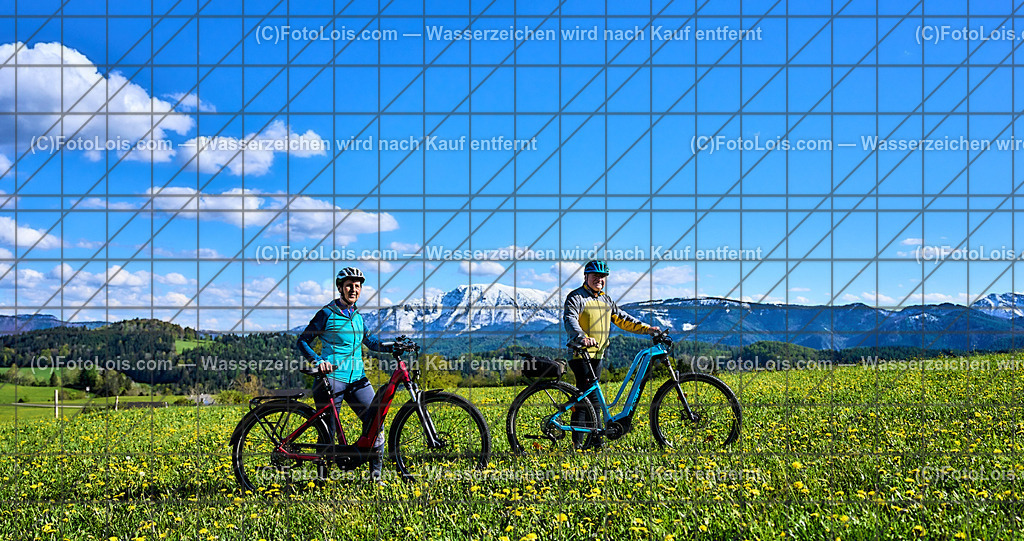 ALP4699_Ortbauer-Kraxenberg_Mountainbiker_Schagerl | (C)FotoLois.com, Alois Spandl. Mountainbike beim Ortbauer am Kraxenberg, die Schagerls aus Bründl, Sa 27. April 2024.