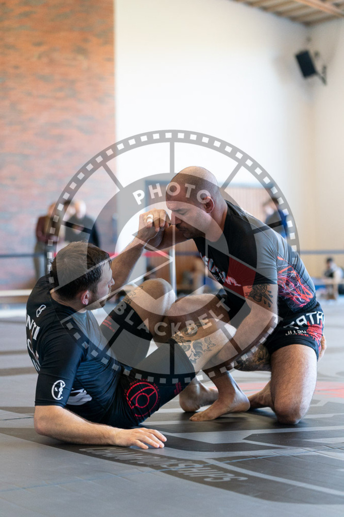 20250329PBB4564 | Fighters compete during the International Luta Livre (ILLCS) Germany IX Spring 2025 Competition spring on March 29, 2025 in Hannover, Germany.© Chiara Dazi