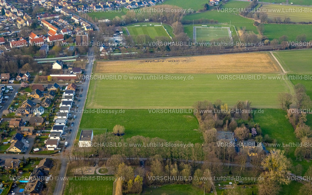 Hamm240305948 | Luftbild, Baugebiet an der Wielandstraße, Wohngebiet Reihenhäuser, Stadtbezirk Pelkum, Hamm, Ruhrgebiet, Nordrhein-Westfalen, Deutschland