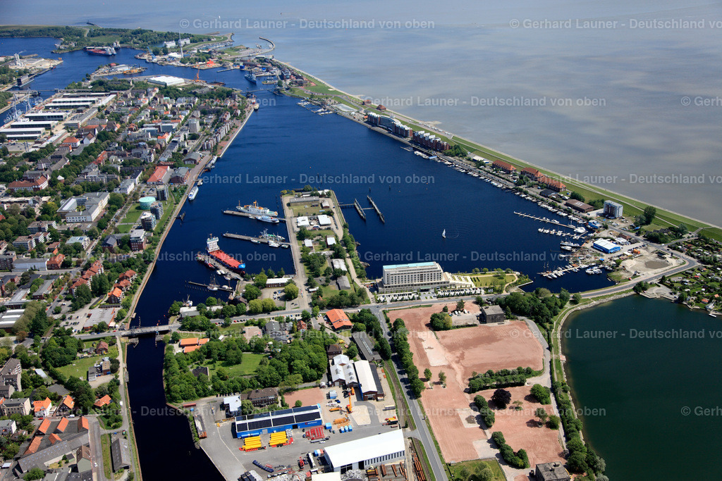 3090372 | Großer Hafen und Südstrand, Wilhelmshaven