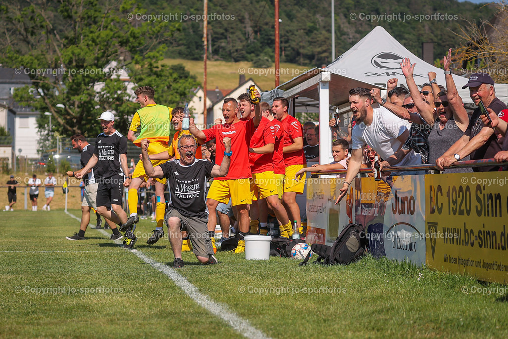 BQ3I6964 | 11.06.2023; Relegation Rückspiel zur Kreisliga A Dillenburg; Rasenplatz Sinn; SG Sinn/Hörbach - SSV Wissenbach; Ergebnis 2:1 (1:0)