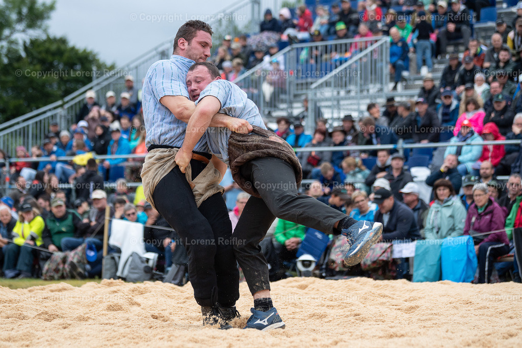 Schwingen -  Appenzeller Kantonal Schwingfest 2024 | Hundwil, 7.7.24, Schwingen - Appenzeller Kantonal Schwingfest.