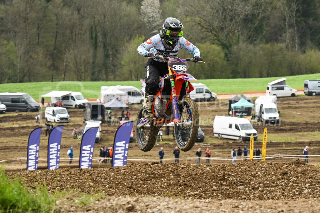 Motocross Schlatt bei Winterthur - 30. April 2023 | #386 Engesser Eilyn aus St.Margarethen (CH) auf KTM SX 125 in der Kategorie Swiss MX Women Cup am Motocross Schlatt bei Winterthur, 30. April 2023. 
Instagram: @mx_schlatt | @mc_wila | @sam_schweiz
Bild: Sportfotografie Markus Aeschimann | www.markus-aeschimann.ch - Realisiert mit Pictrs.com