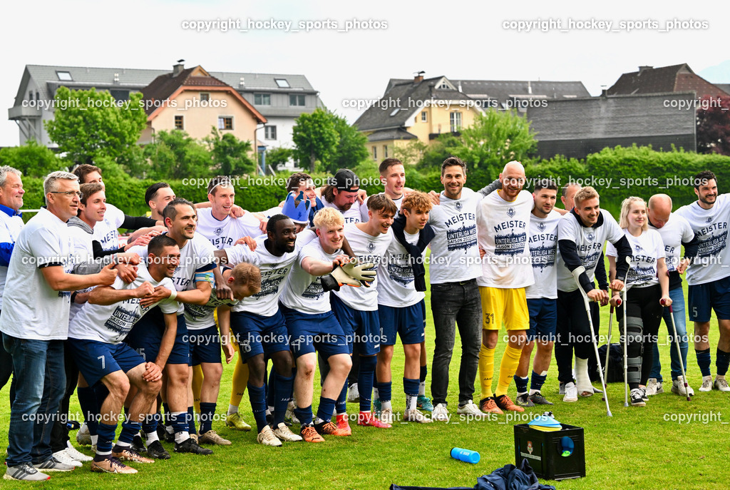 ATUS Velden Meisterfeier 2023 20.5.2023 | Jubel ATUS Velden Mannschaft