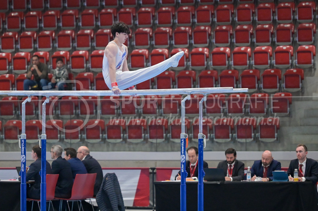 Schweizer Meisterschaften Kunstturnen Mannschaften Männer (B) - 22. November 2025 | Schweizer Meisterschaften Kunstturnen Mannschaften Männer (B)AXA Arena, WinterthurBild: Sportfotografie Markus Aeschimann | www.markus-aeschimann.ch - Realisiert mit Pictrs.com