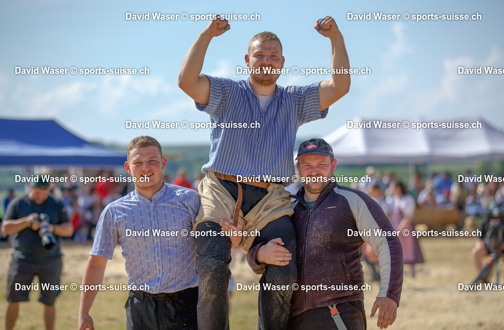 Vainqueur Finale Collaud Romain ___ sur Kramer Lario ___ _ la F_te Cantonale Fribourgeoise _ Orsonnens le samedi 27.05.2023 Photos EdelweissPoint David Waser (5) | sports-suisse.ch