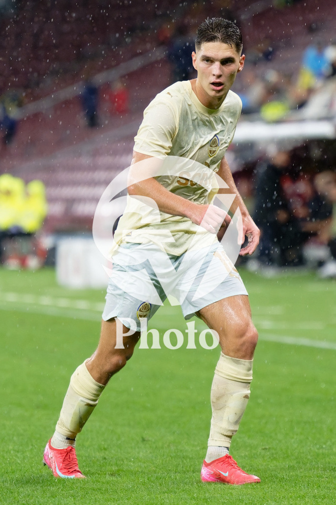 UEFA Conference League Play-offs 2nd leg - Servette FC v FC Shakhtar Donetsk | Georgiy Sudakov (10 FC Shakhtar Donetsk) portrait (headshot/close up)  during the UEFA Conference League Play-offs 2nd leg match between Servette FC and FC Shakhtar Donetsk at Stade de Geneve in Geneva, Switzerland