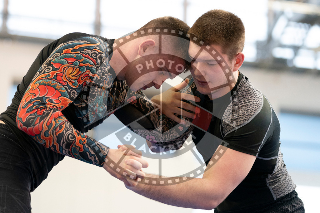 20240316PBB0794 | Athletes compete during the ADCC Eastern European Open grappling Competition in Poznan, Poland, on March 16, 2024.